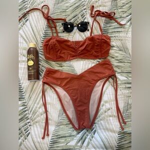 VS Burnt Tangerine Sparkle Bikini